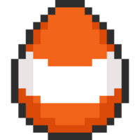Pixel art easter egg icon png