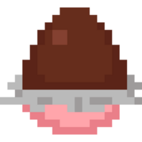 pixel kunst tekenfilm Pasen ei chocola png