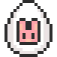 Pixel art easter egg icon png