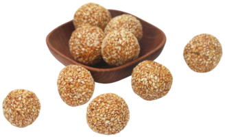 Sesame caramel laddu png