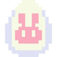 Pixel art easter egg icon png