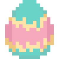 Pixel art easter egg icon png