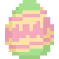 Pixel art easter egg icon png