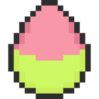 Pixel art easter egg icon png