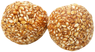 Sesame caramel laddu png