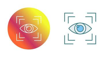 Eye Scan Vector Icon