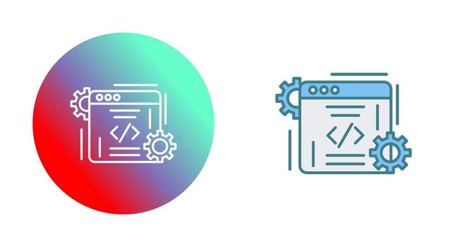 Coding Vector Icon