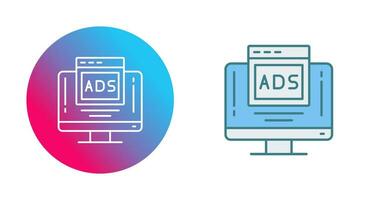 Digital Advertising Vector Icon