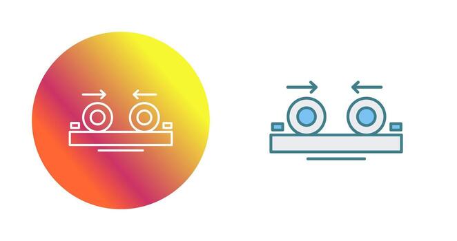 Collision Vector Icon