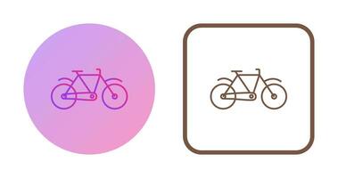 icono de vector de bicicleta