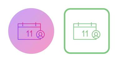 Unique Event Management Vector Icon