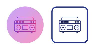 Casette Player Vector Icon