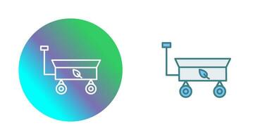 Garden Cart Vector Icon