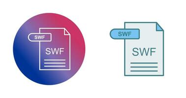 SWF Vector Icon