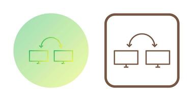 Unique Connected Systems Vector Icon