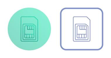 Sim Card Vector Icon