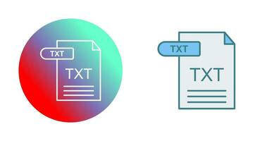 TXT Vector Icon