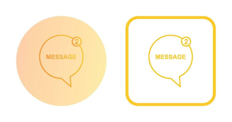 Message Bubbles Vector Icon