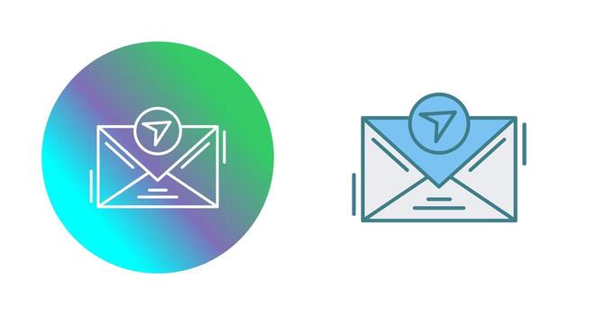 icono de vector de mensaje