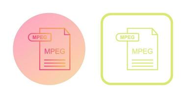 MPEG Vector Icon