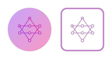 Unique Networks Vector Icon