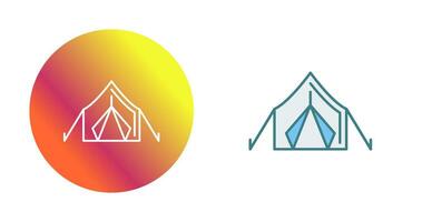 Tent Vector Icon