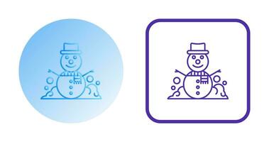 Snowman Vector Icon