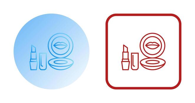 icono de vector de maquillaje