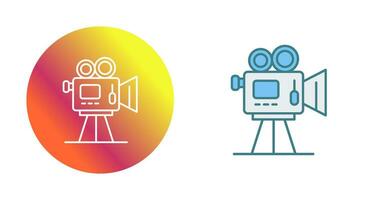 Movie camera Vector Icon