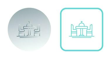 Dinning Table Vector Icon