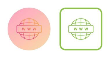 World Wide Web Vector Icon