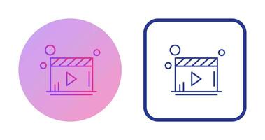 Video Player Vector Icon