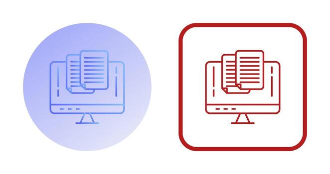 pegar icono vectorial vector