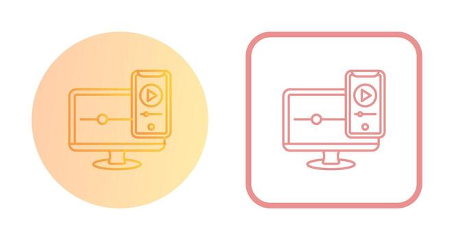 icono de vector sensible