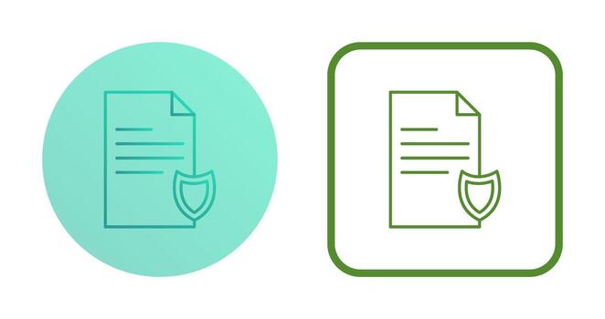 Private Document Vector Icon