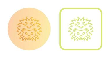 Hedgehog Vector Icon