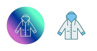 Raincoat Vector Icon