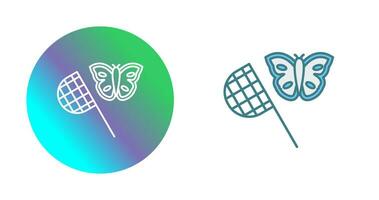 Butterfly Catcher Vector Icon