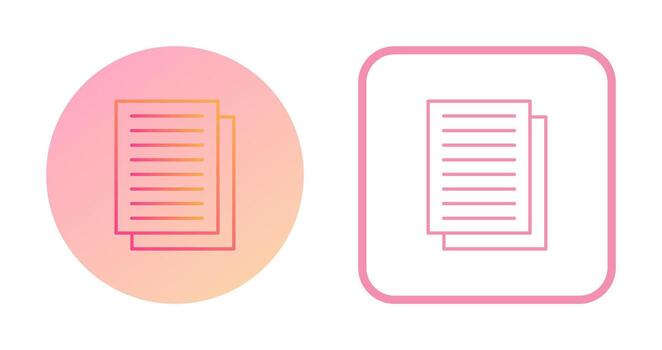 Document Vector Icon