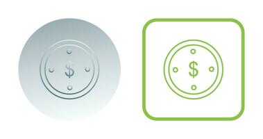 Dollar Coin Vector Icon