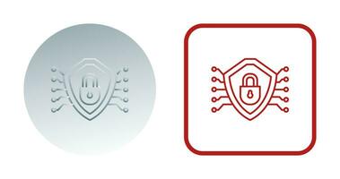 Cyber Security Vector Icon