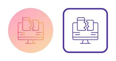 Data Loss Vector Icon