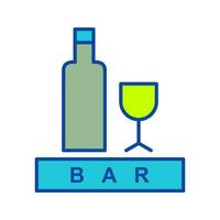 Unique Bar Sign Vector Icon