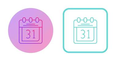 Calendar Vector Icon