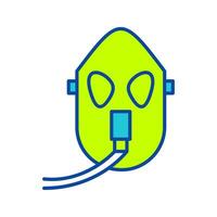 Unique Oxygen Mask Vector Icon