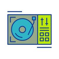 Turntable Vector Icon