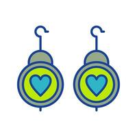 Earrings Vector Icon