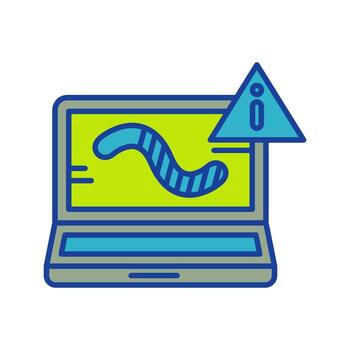 Worm Vector Icon