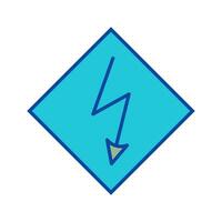 High Voltage Vector Icon