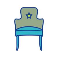 icono de vector de asiento